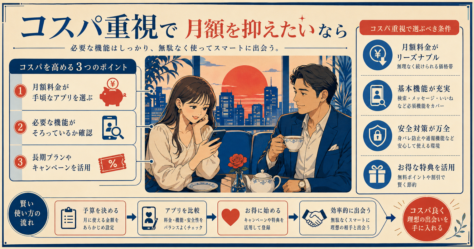 コスパ重視で月額を抑えたいなら