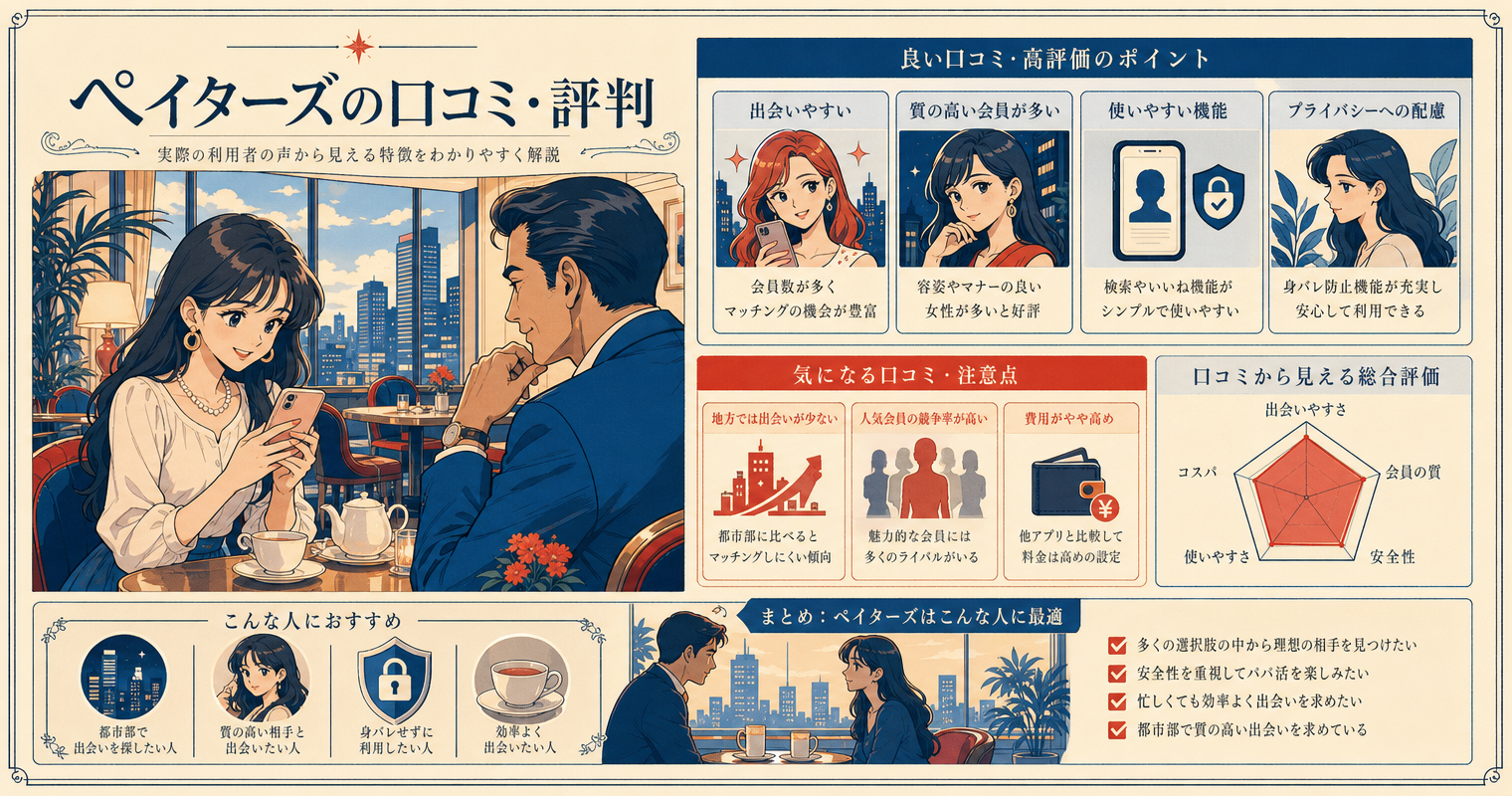 ペイターズの口コミ・評判