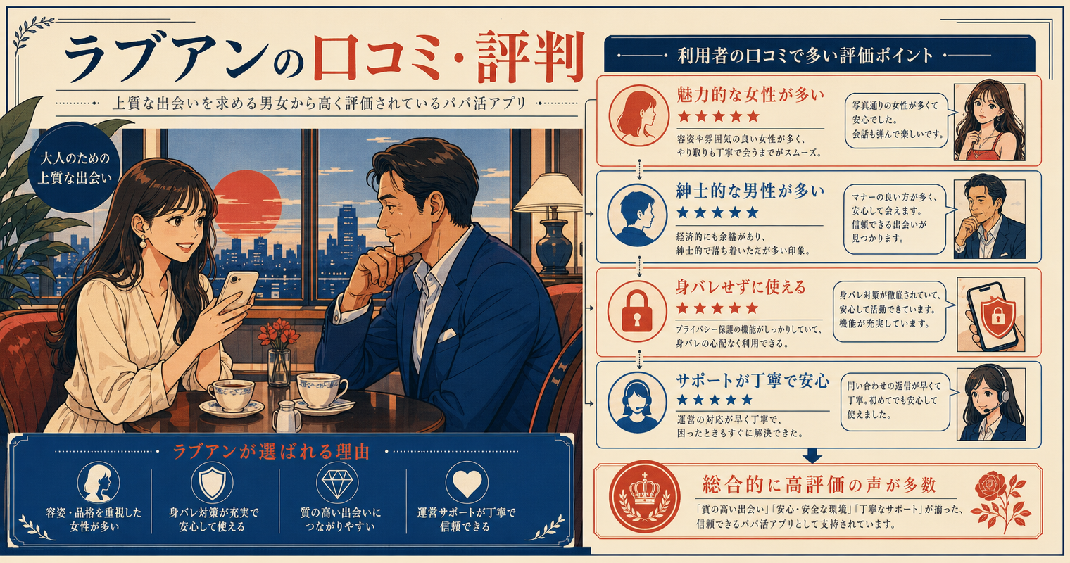 ラブアンの口コミ・評判